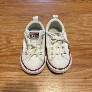 Baby White Converse